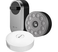 EZVIZ, DL01S Smart Lock avec clavier sans fil et hub, Gris