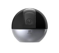 EZVIZ Caméra intérieure E6 3K motorisée Vision 360° Détection humaine Wi‑Fi Vision nocturne Argent