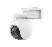 EZVIZ EB8 4G LTE 2K Camera Exterieur sans Fil sur Batterie 10400mAh avec Suivi Auto, Détection de Personne, Vision Nocturne en Couleur, Audio Bidirectionnel, GPS Intégré, ne Prend Pas en Charge Wi-FI
