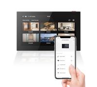 EZVIZ Écran Intelligent d'intérieur, écran Tactile Couleur 7" sans Fil avec Batterie de 4600 mAh, Audio bidirectionnel et Vue en Direct, Facile à Installer, SD7
