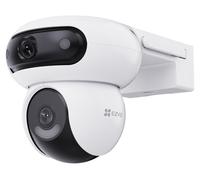 EZVIZ Caméra CS-H90 Double objectif 4MP+4MP 2.8/6mm motorisée IP65 H.264/H.265 Wi‑Fi Micro SD Blanc