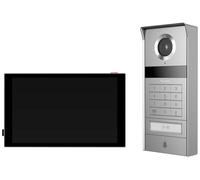 EZVIZ – Interphone intelligent pour la maison, modèle TP9 Pro, Wi-Fi, 4K, écran tactile de 8 pouces, visiophone, sonnette sans fil, indice de protection IP65, couleur noir et argent