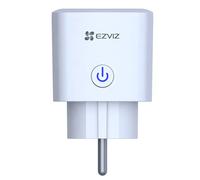 EZVIZ Prise connectée T30 – Wi‑Fi 10A, compatible Google Home & Alexa, minuterie, blanc