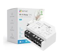 EZVIZ Relais Wi-Fi intelligent avec contact sec, contrôle des lumières & porte de garage, commande à distance via App, Compatible avec la domotique Matter, compatible Alexa et Google Assistant, T35WD