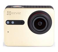 EZVIZ S5 plus - Caméra de poche - 4K / 30 pi/s - 12.0 MP - flash 2 Go - Bluetooth, Wi-Fi - sous-marin jusqu'à 40 m - argent