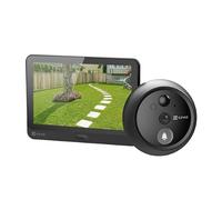 EZVIZ Judas connecté HP4 – Wi-Fi Écran 4,3" 2MP Sonnette intégrée Audio bidirectionnel Noir