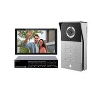 EZVIZ Visiophone Connecté, Interphone Filaire et Interrupteur TP5 PoE Kit | Switch PoE Inclus, Interphone Vidéo 5 MP, Ouvre-Porte, Déverrouillage RFID, QR Code et Mot de Passe, Maison connectée