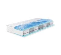 f.a.n. Matelas à ressorts ensachés Sweet Dream XXL, 7 zones, avec surmatelas (H3, 100 x 200 cm)