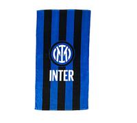 F.C. Inter | Serviette de Plage en éponge | 100% Coton | 90 x 170 | Logo Nouveau | Produit Officiel