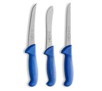 F. DICK 82559100 ErgoGrip Set de 3 couteaux à désosser 15 cm flexible, A couteau 15 cm, couteau de tri 15 cm, HRC 56°