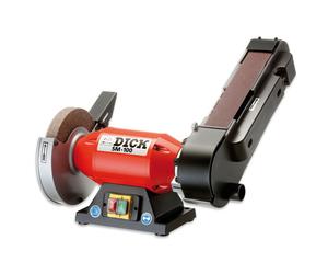F. DICK Bandschleifmaschine SM-100 (Ballig- und Keilschliff, Filzpolierscheibe)
