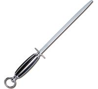 F. DICK Kochwetzstahl 1905 Wetzstahl rund 25 cm Griff Buchenholz Küchenmesser