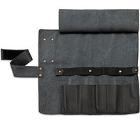 F.DICK Leder Rolltasche ohne Bestückung schwarz, ausgerollt 47x45cm - 8106801-01