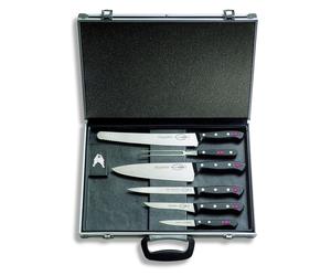 F. DICK Messer-Set Superior 7-teilig mit Magnetkoffer Kochmesser Fleischgabel