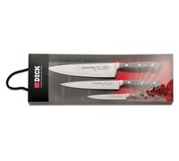 F. DICK Messerset Premier Plus 3-tlg. (3 Basis Messer, nichtrostend, 56° HRC)
