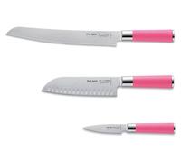 F. Dick Pink Spirit Set (3-Teiliges Messerset aus hochwertigen Messern, pink)