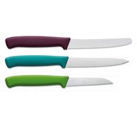 F. DICK ProDynamic 85700092 Lot de 3 couteaux de cuisine Noir 27,5 x 8,5 x 1 cm