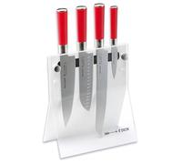 Set de couteaux RED SPIRIT, 5 pièces, avec support magnétique blanc, F.DICK
