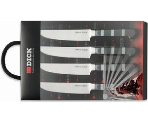 F. DICK Steakmesser-Set 1905 4 tlg Klingenlänge 12 cm Steakbesteck BBQ Messer