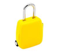 F Fityle 3 à Code, Cadenas à Combinaison de Verrouillage par, pour casier de Sport de Porte extérieure de Voyage, Jaune
