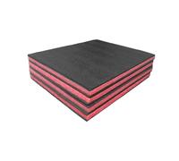 F Fityle 4pcs Inserts en Mousse Polyuréthane Découpable pour Boîte à Outils,Doublure de Boîte à Outils Résistante aux Chocs à Haute Densité,Protection Impact pour Verrerie, Céramique,50cmx33.5cmx2.5cm