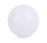 F Fityle Abat-Jour Globe extérieur, Abat-Jour Boule, Globe de lampadaire Rond Blanc à Installation Facile, Couvercle de Lampe, Bouche 30 Cm 140 Mm
