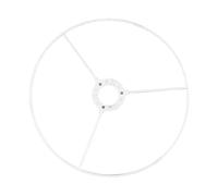 F Fityle Cadre d'Abat-Jour, Cadre Anneau pour Abat-Jour DIY, Armature de Lampe, Harpe de 33 Cm (13 Pouces), Pièces de Rechange Robustes, Compatible avec la Plupart des Douilles et Supports