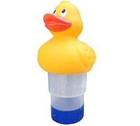 F Fityle Distributeur Flottant Piscine Spa Distributeur de Chlore Flottant Porte Pastilles Flottantes Diffuseur Chimique PVC Fonction sans Odeur Adapté pour Pi, Canard