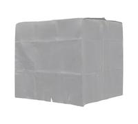 F Fityle Housse Protection pour réservoir d'eau 1000 L, Protection Solaire, Housse Pratique pour conteneur, idéale pour Les Chantiers et Les Jardins, Argent