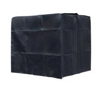 F Fityle Housse Protection pour réservoir d'eau 1000 L, Protection Solaire, Housse Pratique pour conteneur, idéale pour Les Chantiers et Les Jardins, Noir