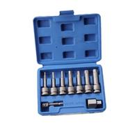 F Fityle Kit d'extracteurs vis - Outil remplacement polyvalent, efficace et pratique - Accessoires en métal résistant à l'usure avec coffret, Hexagone