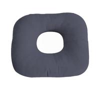 F Fityle Oreiller pour Perçage D'Oreille Coussin de Sommeil Coussin Oreiller Protège-oreille Coussin avec Trou Latéral Réalisé En Tissu Confortable et Respiran, Gris Foncé