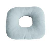 F Fityle Oreiller pour Perçage D'Oreille Coussin de Sommeil Coussin Oreiller Protège-oreille Coussin avec Trou Latéral Réalisé En Tissu Confortable et Respiran, Bleu
