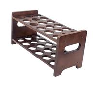 F Fityle Organisateur d'oeuf en Bois Organisateur réutilisable Hold 36 Oeufs 2 Tier, Pratique, Grille de Stockage des œufs, Affichage du Plateau d'oeufs pour