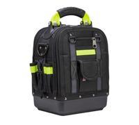 F Fityle Sac à outils robuste et polyvalent, idéal pour le transport et le rangement d'outils, parfait pour les bricoleurs, plombiers, mécaniciens, Noir Vert
