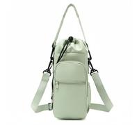 F Fityle Sangle d'Épaule Bouteille Support Pochette Transport Poche Intégrée Léger Protection Facile à Nettoyer Adapté Promenades Gym Sports Extérieur, Vert