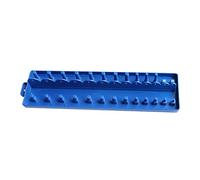 F Fityle Socket Organizer Support pour Rangement Douilles Plateau Séparateur Rack Universel Plastique Adapté Au Rangement Professionnels Atelier Garage Boî, 3/8