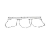 F Fityle Support Fixation Murale Bouteille Support de Stockage Robuste Inox Agencement Antichute Stable Adapté Entrepôt Garage Atelier, Longueur 75cm