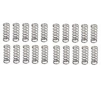 F-MINGNIAN-SPRING 20pcs 0.8mm 0.8x6mm Fil Ressort de Compression en Acier Inoxydable Diamètre 0,8 mm Diamètre extérieur 6 mm Longueur 15-50mm (Taille : 15mm)