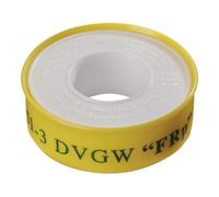 F.W. Burmann Ruban d'étanchéité en PTFE FRp L12 m B12 mm D0,1 mm blanc 60 g/m² Rouleau ULITH Quantité:1