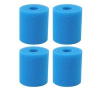 F&Y Type H 4 pièces éponge de Filtre de Piscine, Cartouche de Filtre de Piscine réutilisable et Lavable, nettoyant de Filtre de Piscine Efficace pour l'entretien de la Piscine