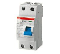 F427800 2CSF202001R1250 AC25A 30MA INTERRUPTEUR DIFFÈRENTIEL PUR 2P SAUVETAGE