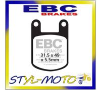 FA050 Plaquettes Organiques Avant Gauche EBC SACHS (HERCULES) 80 ULTRA