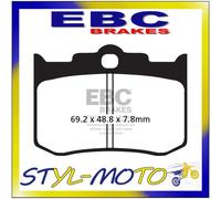PASTIGLIE FRENO SINTERIZZATE HH EBC