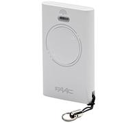 Faac 787007 XT2 433 SLH, émetteur à 2 canaux, télécommande, automatisation du portail, 433 MHz, blanc