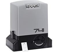 Faac Delta 3-105630445 - Kit d’automatisation pour portails coulissants jusqu’à 900 kg, à usage résidentiel, avec moteur de 230 V, carte électronique et paire de photocellules Safebeam incluses