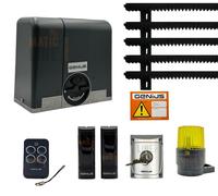Trousse Automation Portail Coulissant Moteur Blizzard 500kg faac Genius 104014