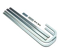 FAAC Paire De Bras Télescopiques Courbés Kit 550 593 595 390564