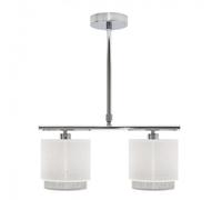 Fab 111052001 Lampe Kenya 2xe14 Blanc / Gris