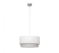 Fab 111094001 Pendentif Kenya 2xe27 Blanc / Gris 40d